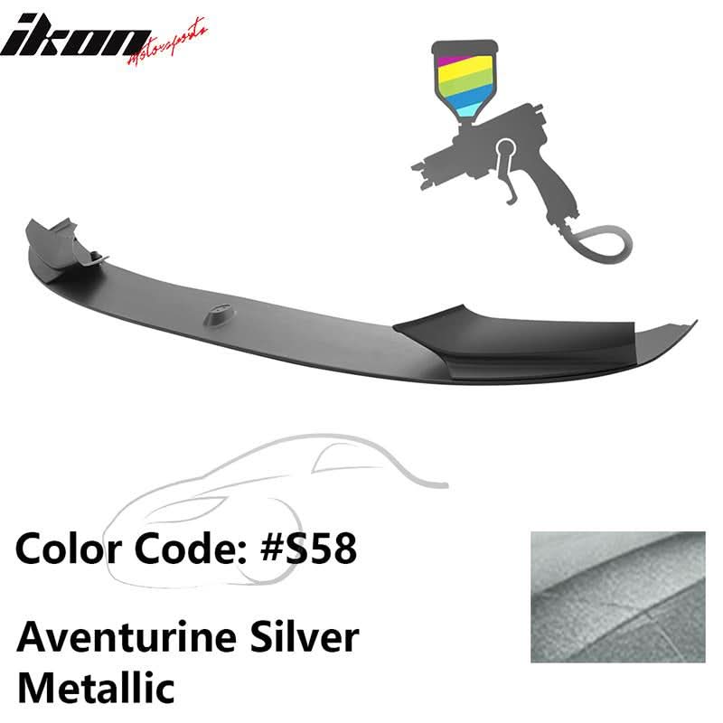 2011-2016 BMW F10 Performance Style Front Bumper Lip Spoiler PP