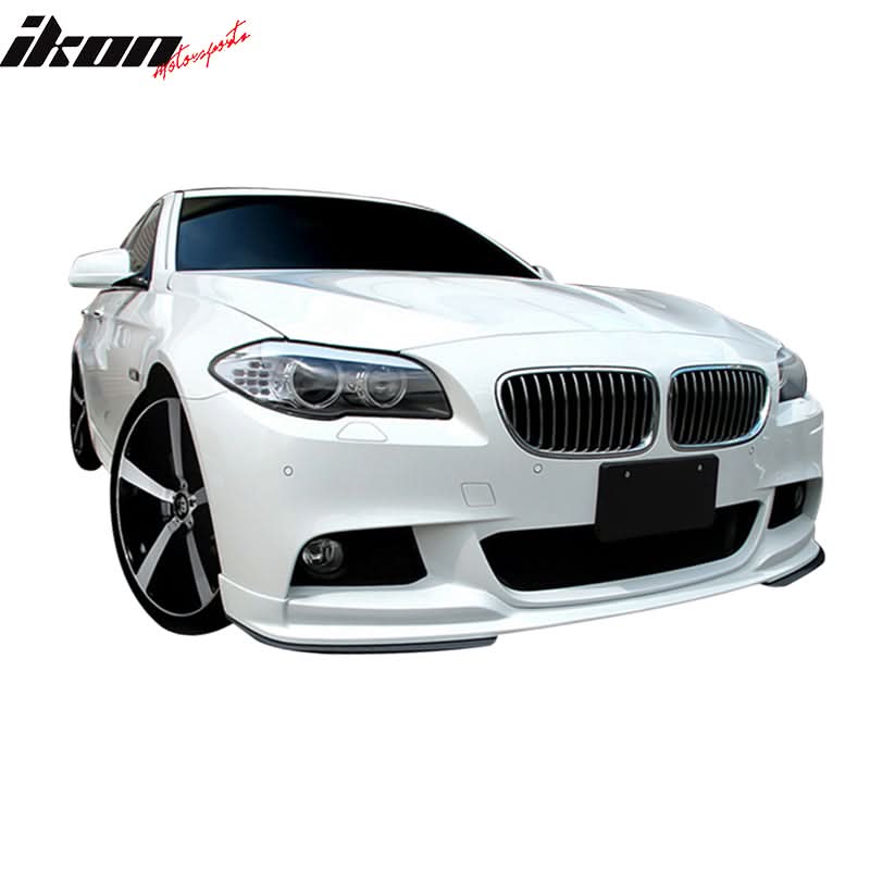 2011-2016 BMW F10 5 Series M Sport 3D Style #A83 Front Bumper Lip PU