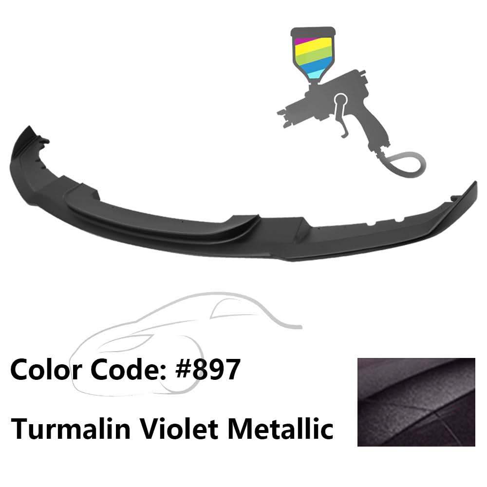 2012-2018 BMW F30 3 Series M Sport Front Bumper Lip Chin Spoiler