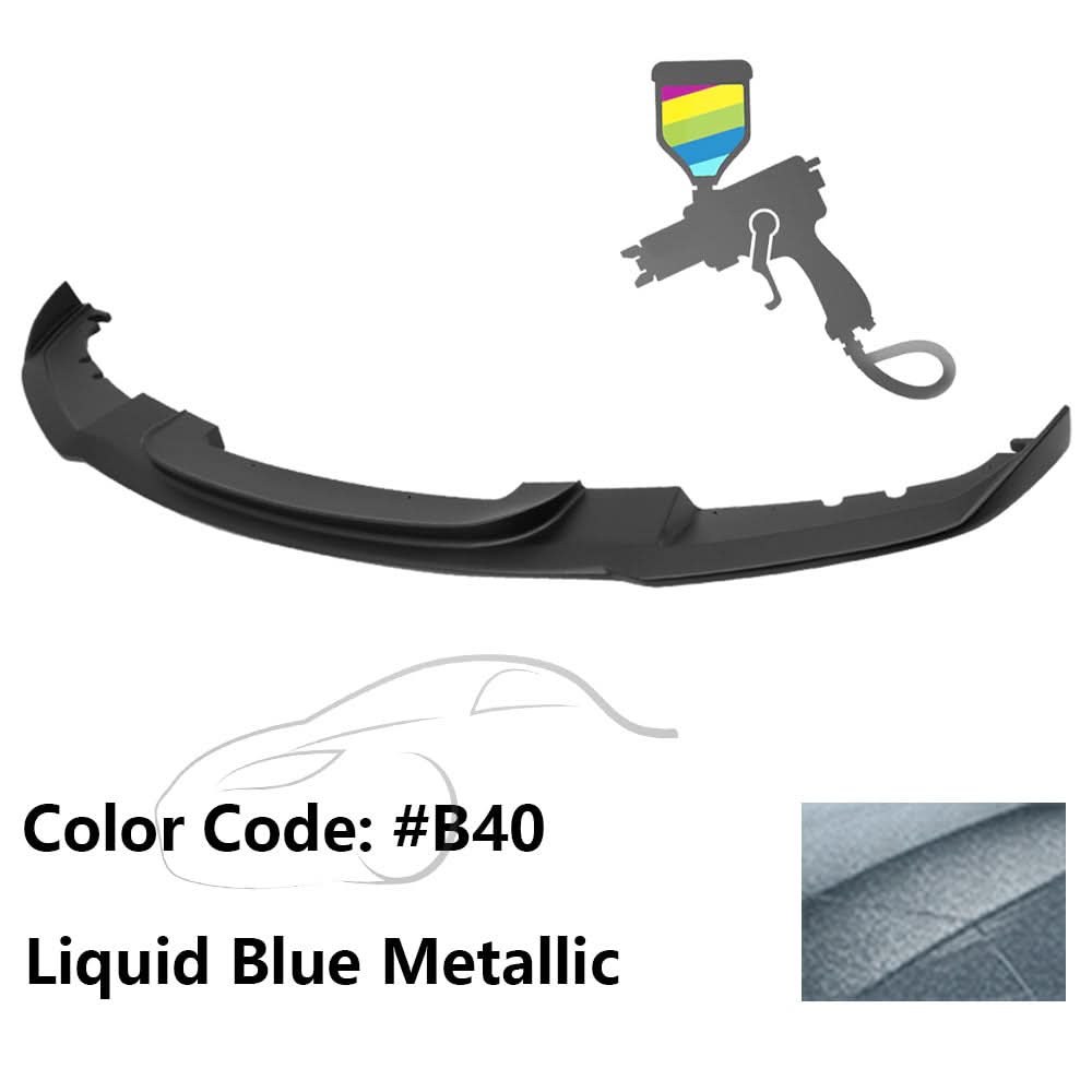 2012-2018 BMW F30 3 Series M Sport Front Bumper Lip Chin Spoiler