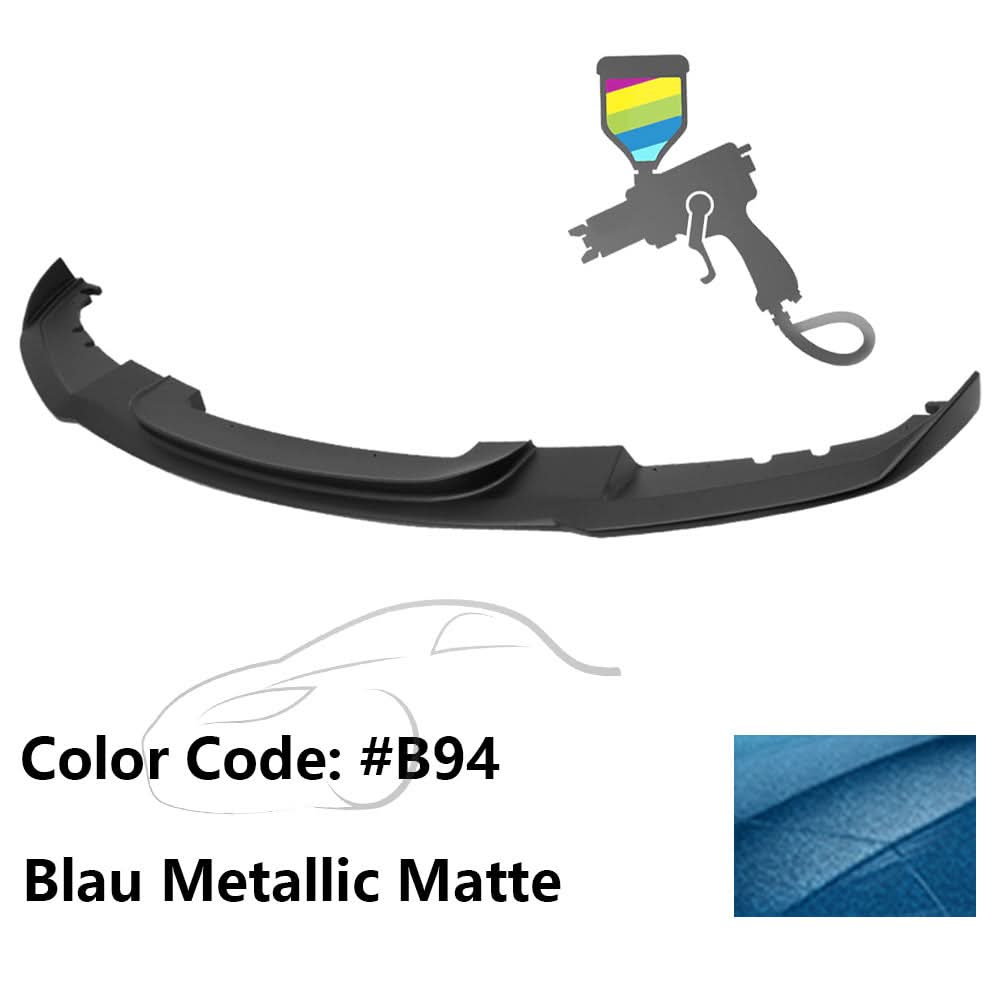 2012-2018 BMW F30 3 Series M Sport Front Bumper Lip Chin Spoiler