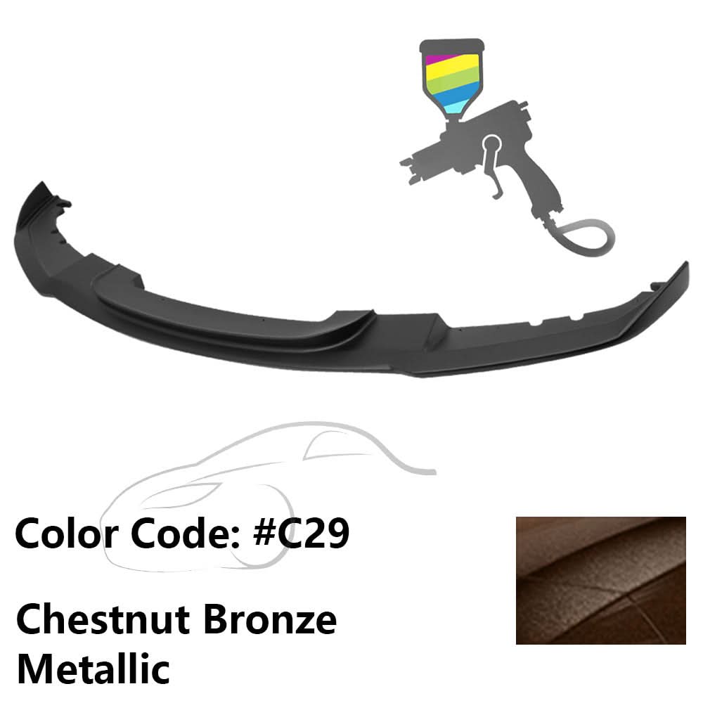 2012-2018 BMW F30 3 Series M Sport Front Bumper Lip Chin Spoiler