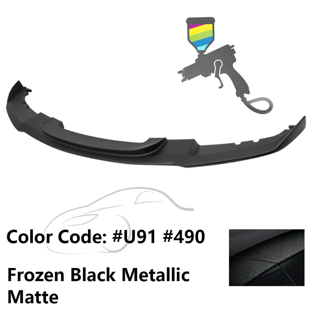 2012-2018 BMW F30 3 Series M Sport Front Bumper Lip Chin Spoiler