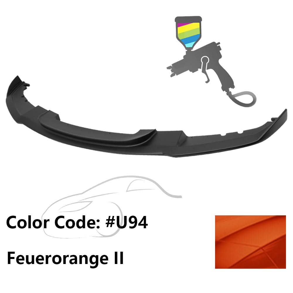 2012-2018 BMW F30 3 Series M Sport Front Bumper Lip Chin Spoiler