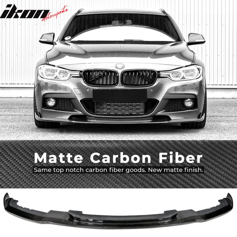 2012-2018 BMW F30 3 Series M Sport Front Bumper Lip Chin Spoiler