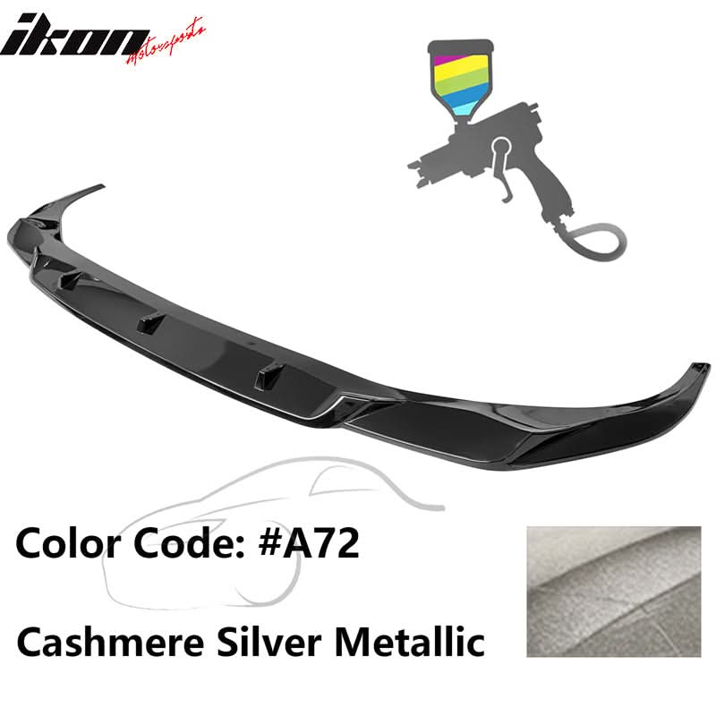 2020-2022 BMW 7 G12 IKON Style Painted Front Bumper Lip Spoiler PP