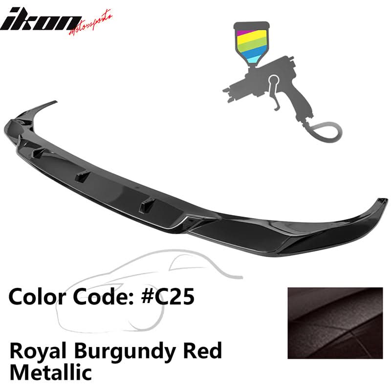 2020-2022 BMW 7 G12 IKON Style Painted Front Bumper Lip Spoiler PP
