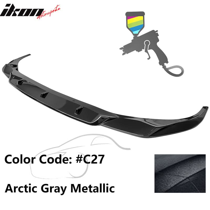 2020-2022 BMW 7 G12 IKON Style Painted Front Bumper Lip Spoiler PP