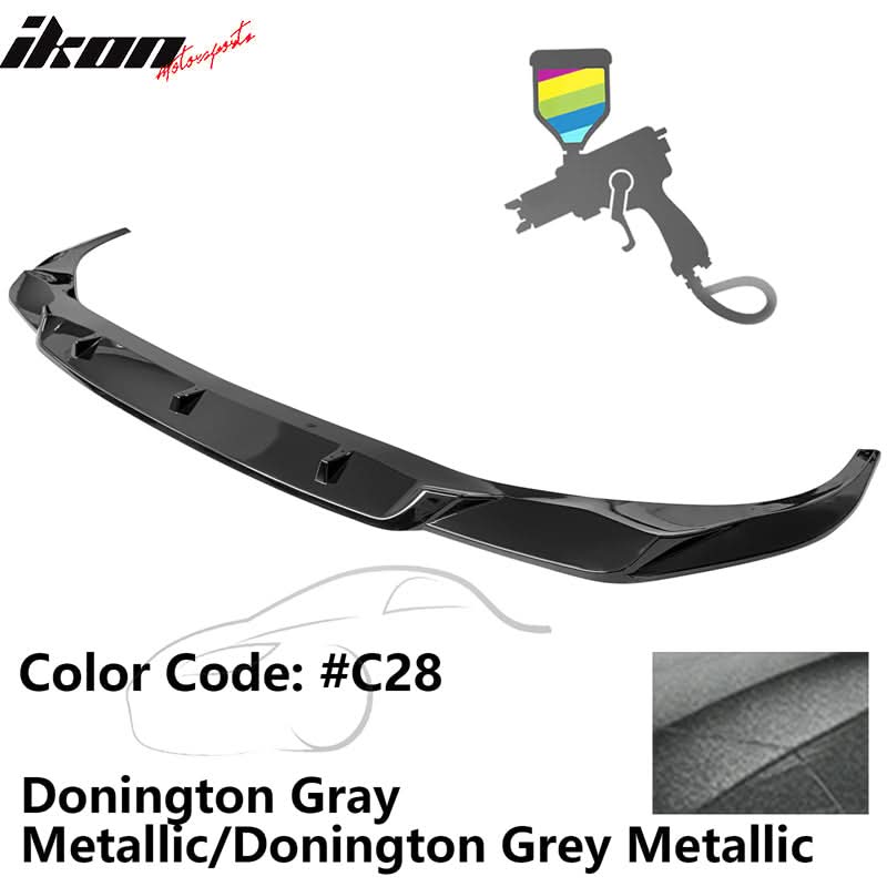 2020-2022 BMW 7 G12 IKON Style Painted Front Bumper Lip Spoiler PP