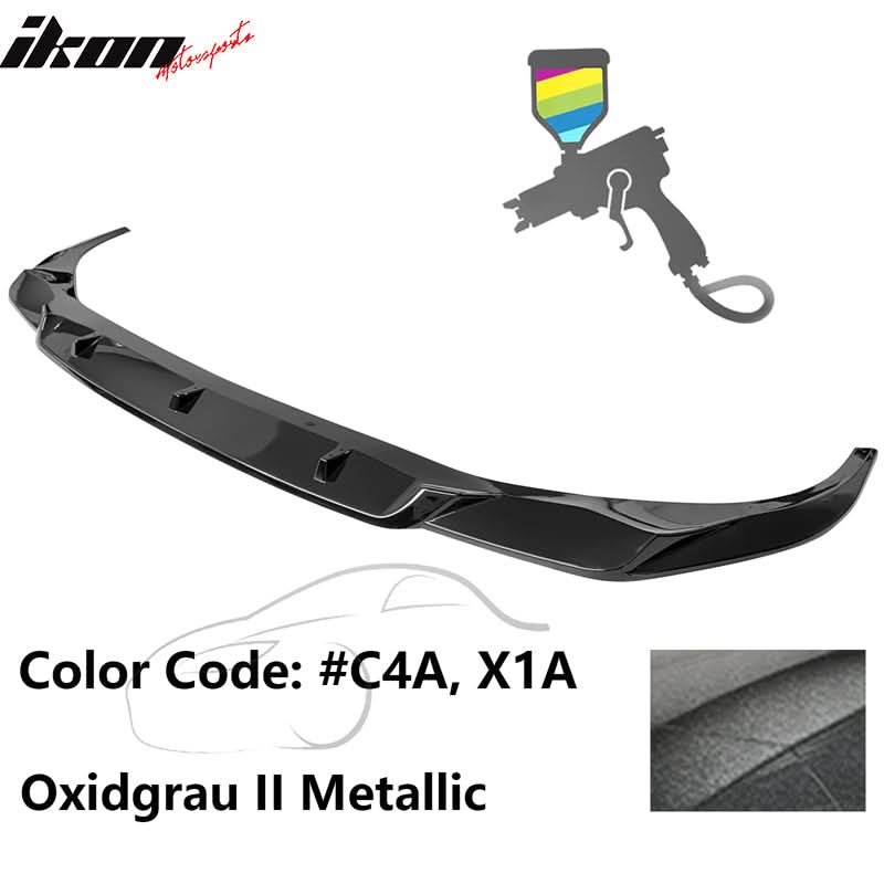 2020-2022 BMW 7 G12 IKON Style Painted Front Bumper Lip Spoiler PP