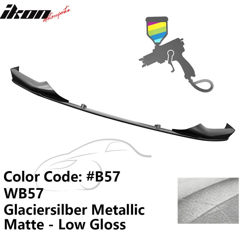 2017-2020 BMW 5 Series G30 M Sport Painted Front Bumper Lip Spoiler PP