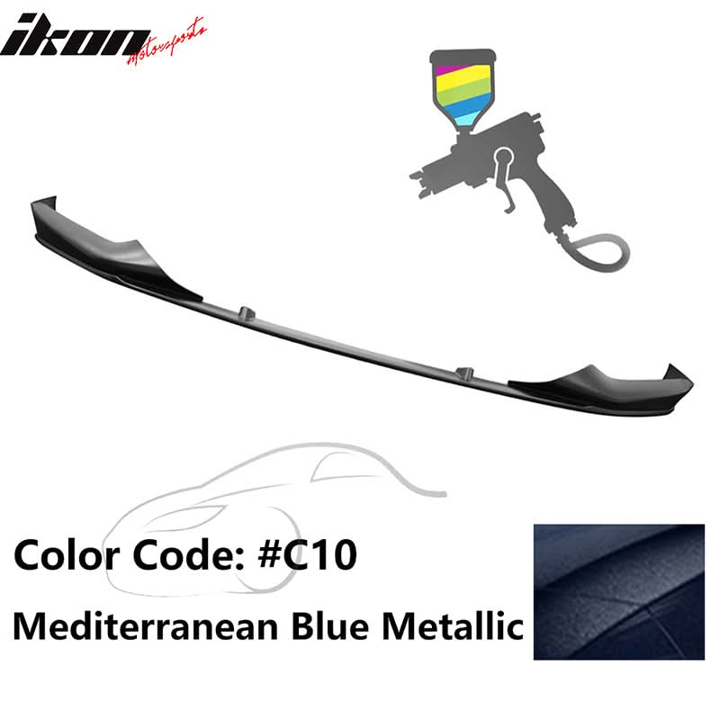 2017-2020 BMW 5 Series G30 M Sport Painted Front Bumper Lip Spoiler PP