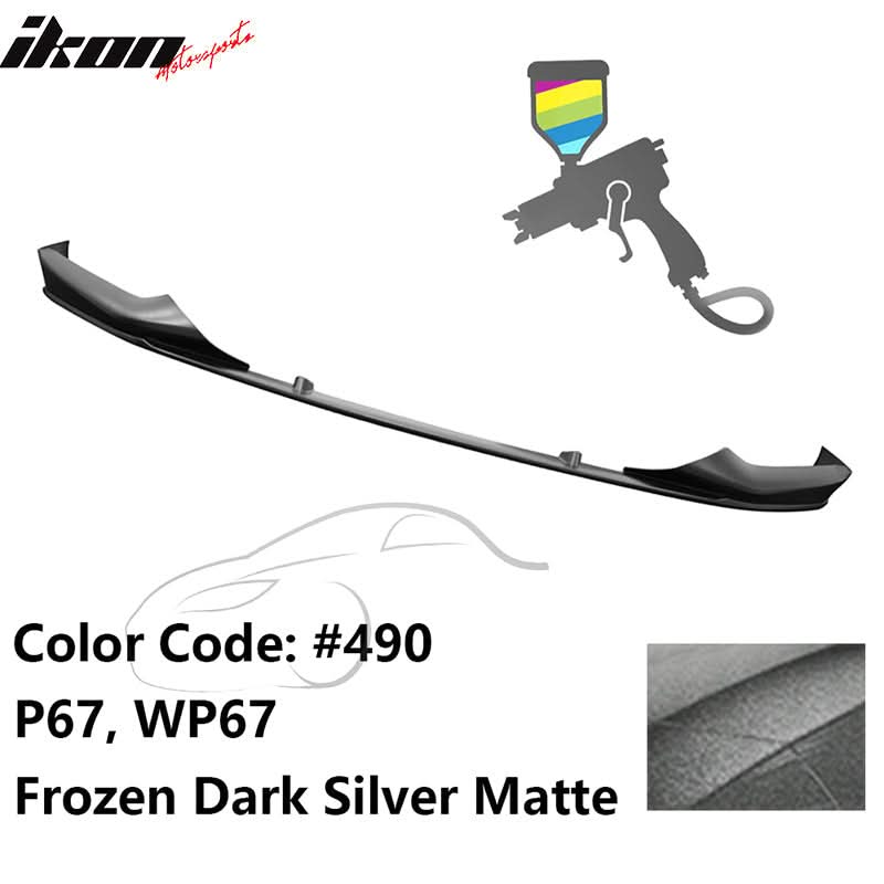 2017-2020 BMW 5 Series G30 M Sport Painted Front Bumper Lip Spoiler PP