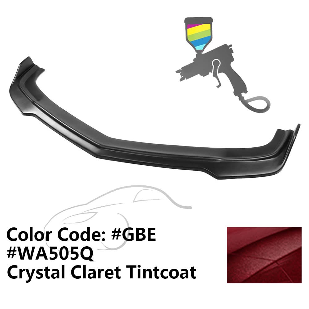2010-2013 Chevy Camaro V8 SS V2 Style Front Bumper Lip Spoiler PP