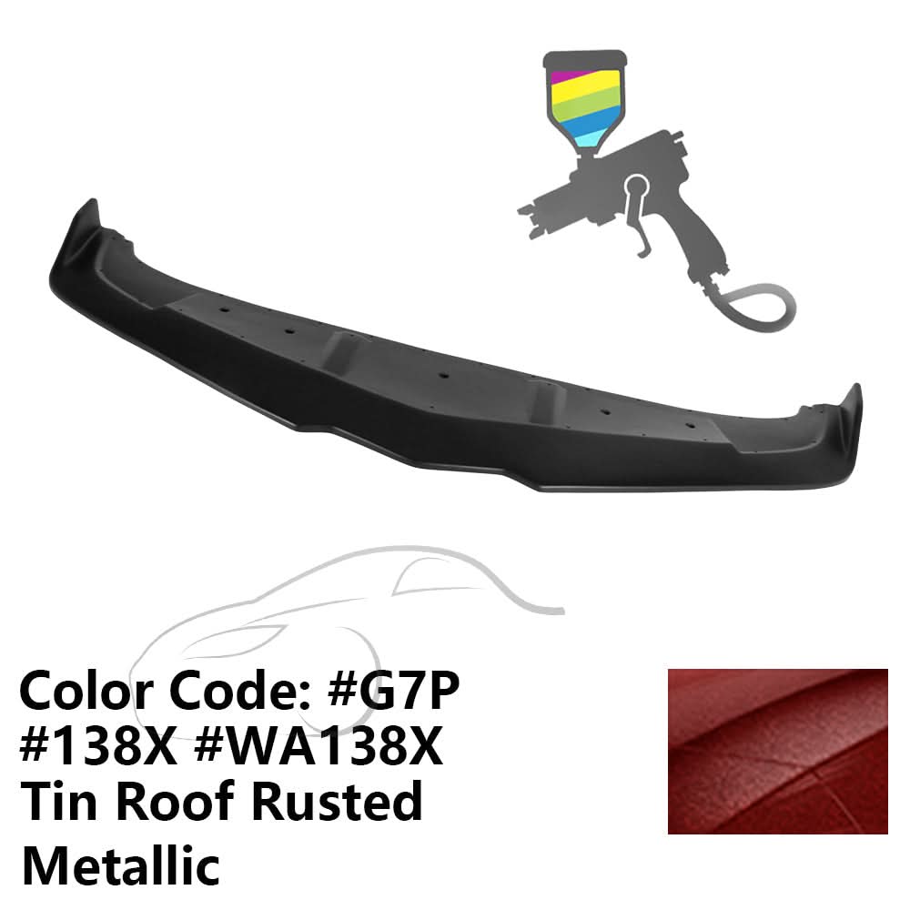 2014-2015 Chevy Camaro SS Ikon Style Front Bumper Lip Painted PP