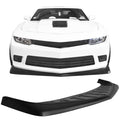 2014-2015 Chevy Camaro Z28 Style Matte Black PP Front Bumper Lip