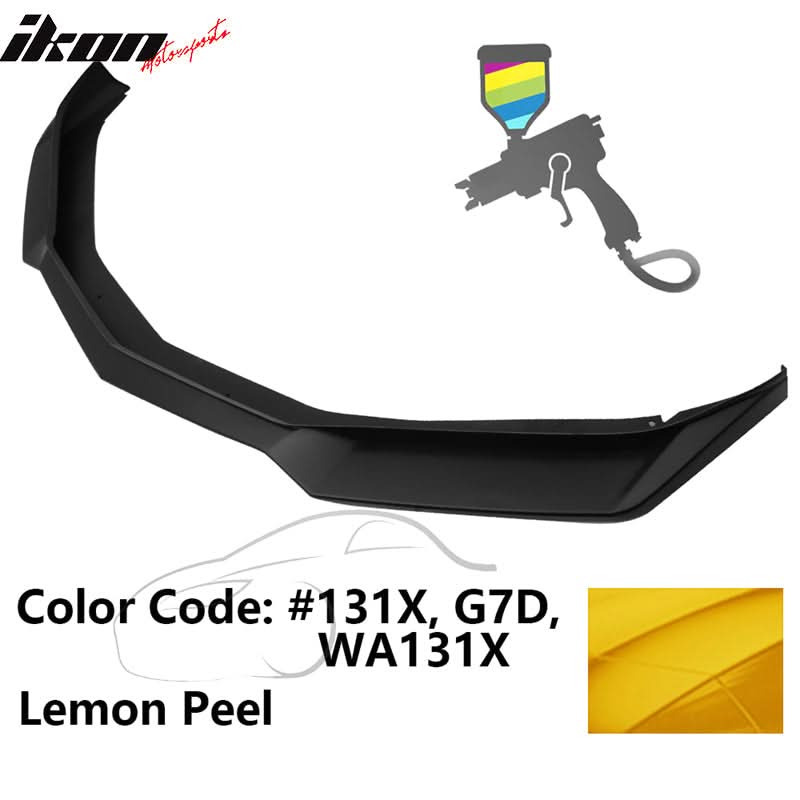 2016-2018 Chevy Camaro ZL1 Style Front Bumper Lip Chin Spoiler PP