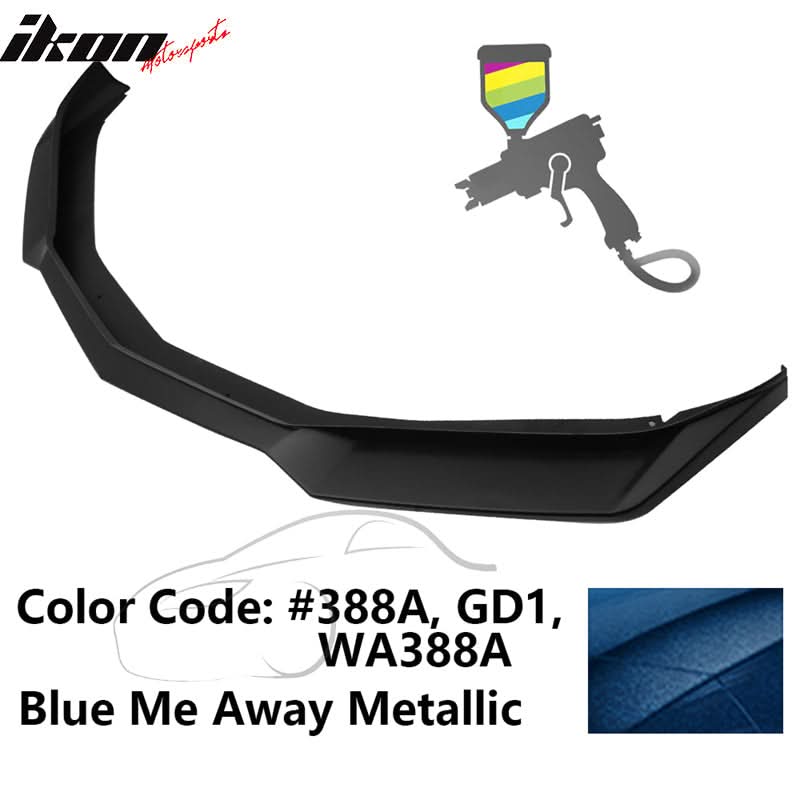 2016-2018 Chevy Camaro ZL1 Style Front Bumper Lip Chin Spoiler PP