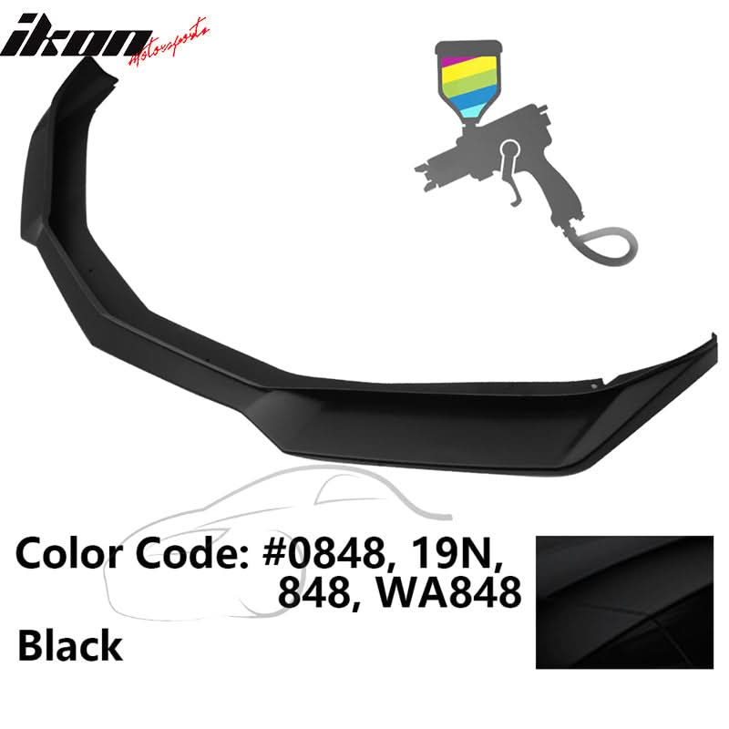 2016-2018 Chevy Camaro ZL1 Style Front Bumper Lip Chin Spoiler PP