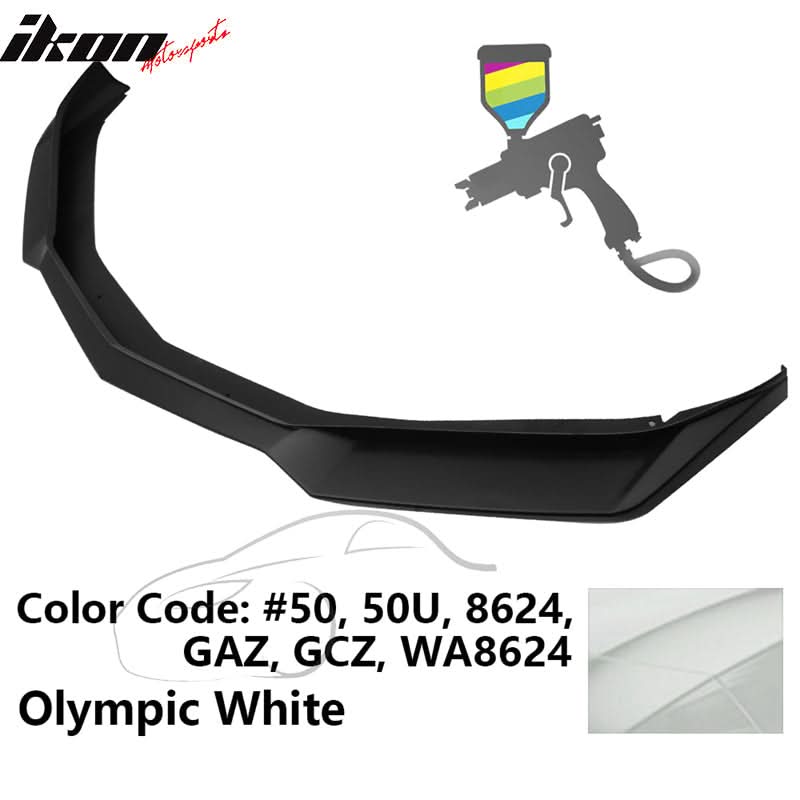 2016-2018 Chevy Camaro ZL1 Style Front Bumper Lip Chin Spoiler PP