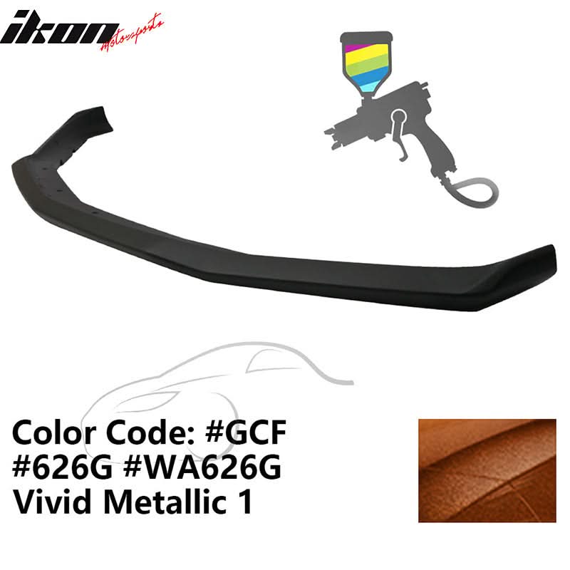 2016-2024 Chevy Camaro SS V8 OE Style Painted Front Bumper Lip