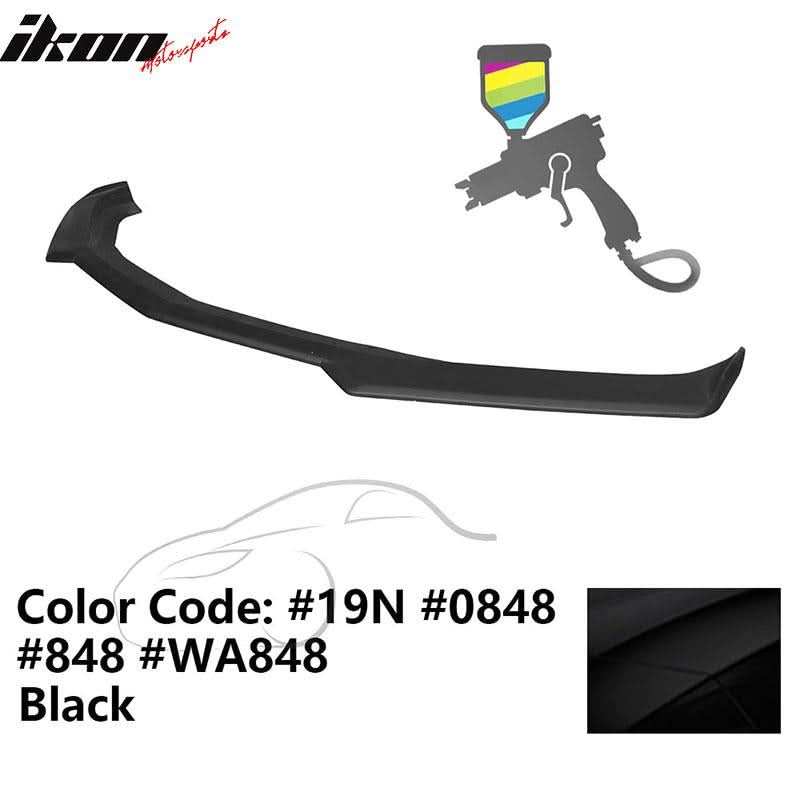 2016-2024 Chevy Camaro Front Lip Spoiler 1LE Style 3PCS ABS