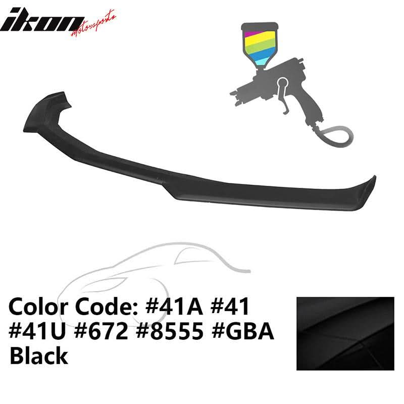 2016-2024 Chevy Camaro Front Lip Spoiler 1LE Style 3PCS ABS