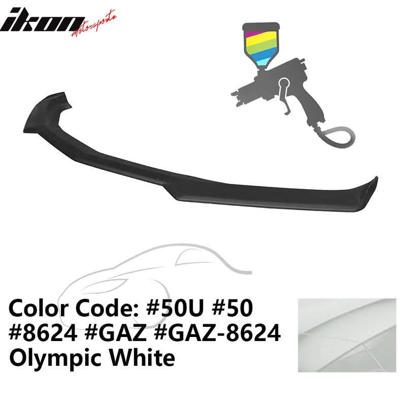 2016-2024 Chevy Camaro Front Lip Spoiler 1LE Style 3PCS ABS