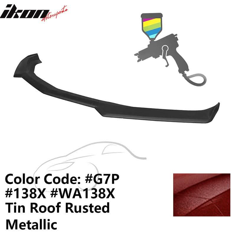 2016-2024 Chevy Camaro Front Lip Spoiler 1LE Style 3PCS ABS