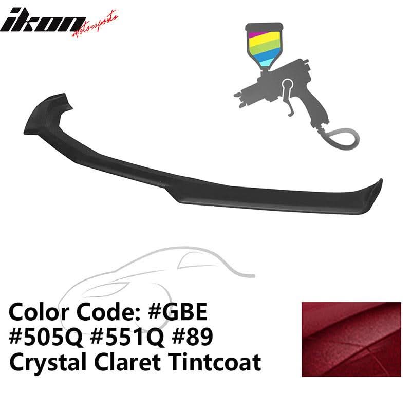 2016-2024 Chevy Camaro Front Lip Spoiler 1LE Style 3PCS ABS