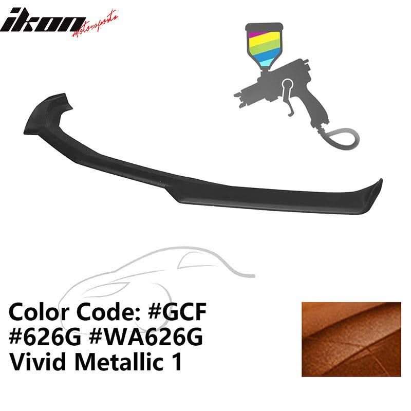 2016-2024 Chevy Camaro Front Lip Spoiler 1LE Style 3PCS ABS