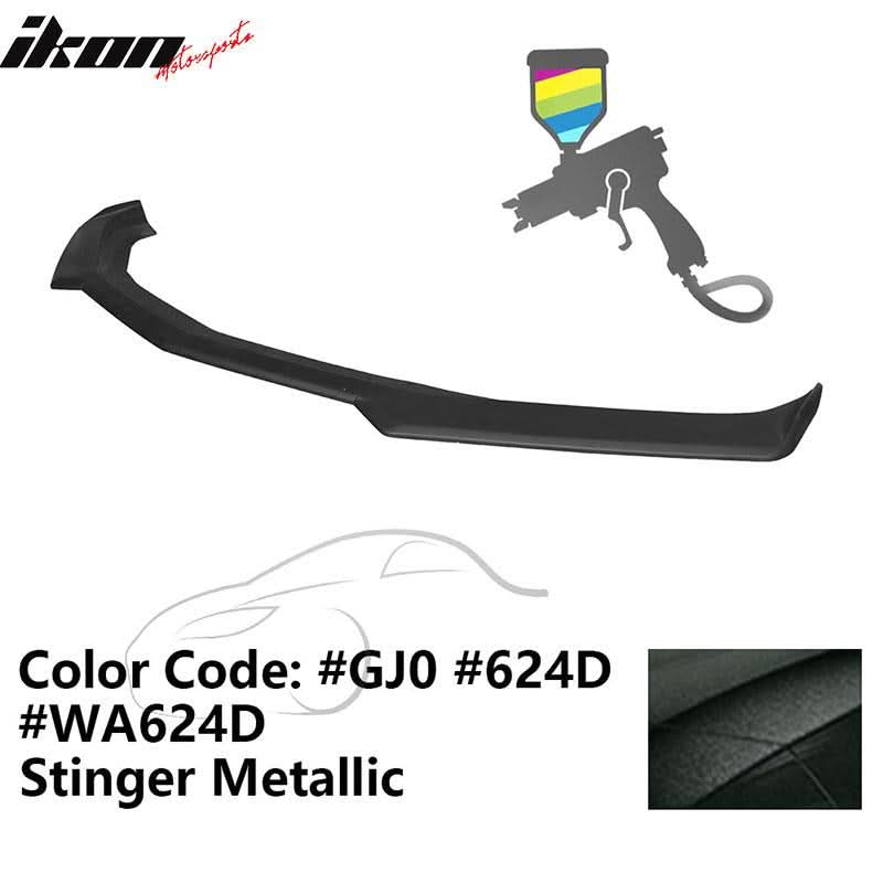 2016-2024 Chevy Camaro Front Lip Spoiler 1LE Style 3PCS ABS