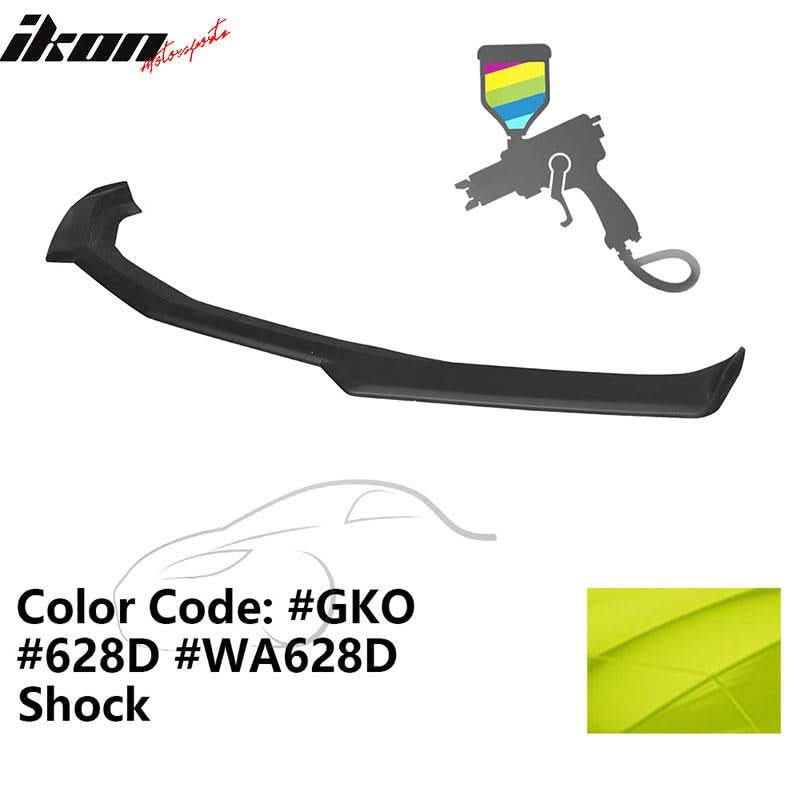 2016-2024 Chevy Camaro Front Lip Spoiler 1LE Style 3PCS ABS