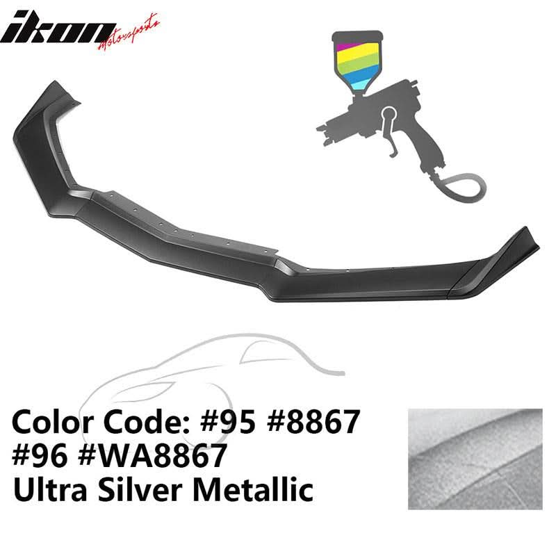 2020-2025 Chevy Corvette C8 5VM Style Front  Lip 5PCS ABS