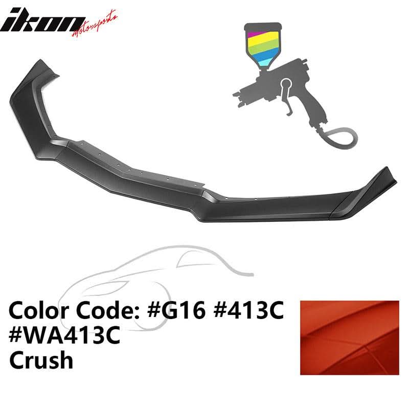2020-2025 Chevy Corvette C8 5VM Style Front  Lip 5PCS ABS