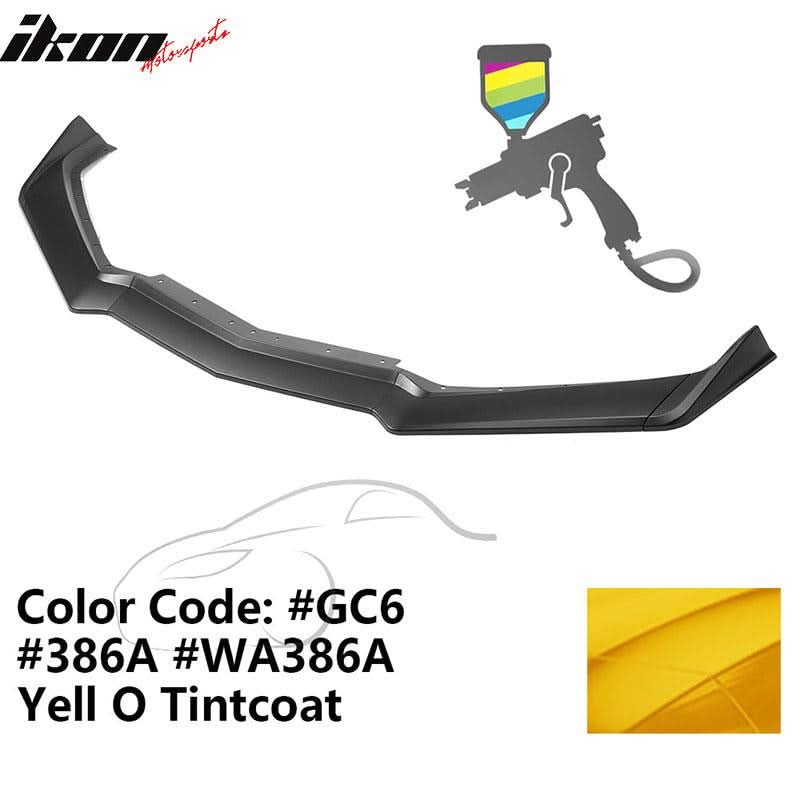 2020-2025 Chevy Corvette C8 5VM Style Front  Lip 5PCS ABS