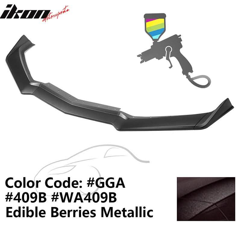 2020-2025 Chevy Corvette C8 5VM Style Front  Lip 5PCS ABS