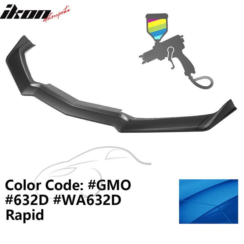 2020-2025 Chevy Corvette C8 5VM Style Front  Lip 5PCS ABS