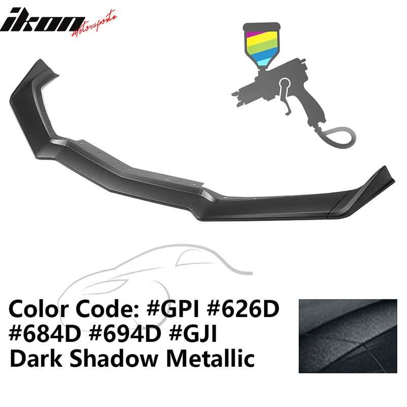 2020-2025 Chevy Corvette C8 5VM Style Front  Lip 5PCS ABS