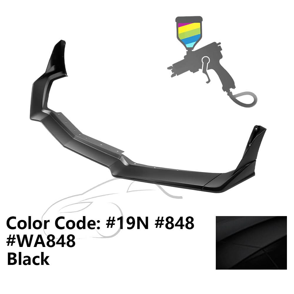 2020-2025 Chevy Corvette C8 ZR1 Style Front Lip Spoiler 7PCS ABS