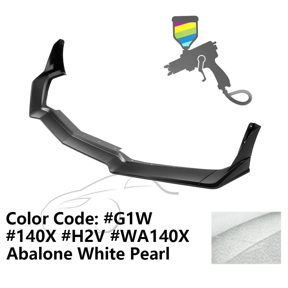 2020-2025 Chevy Corvette C8 ZR1 Style Front Lip Spoiler 7PCS ABS
