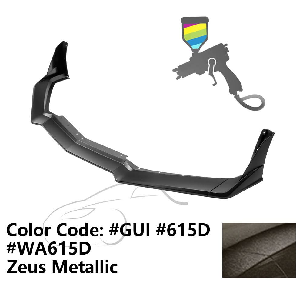 2020-2025 Chevy Corvette C8 ZR1 Style Front Lip Spoiler 7PCS ABS