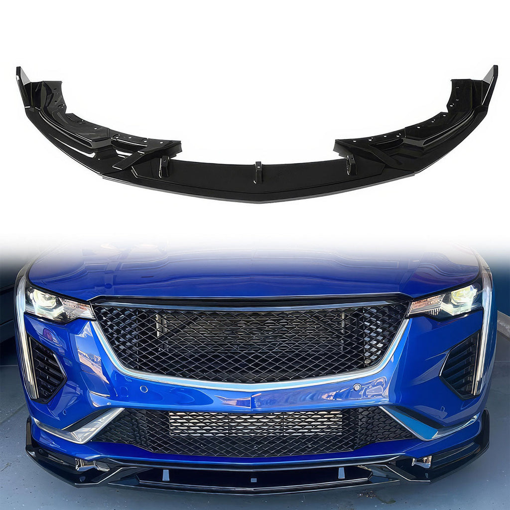 2020-2023 Cadillac CT4 Front Lip Chin Spoiler 3PC PP