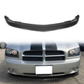 2006-10 Dodge Charger V2 Style Unpainted Front Lip Splitter Spoiler PU