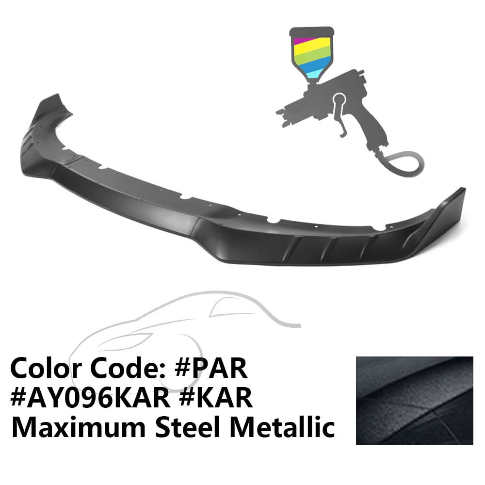 2015-2023 Dodge Charger IKON V3 Style Front Bumper Lip ABS