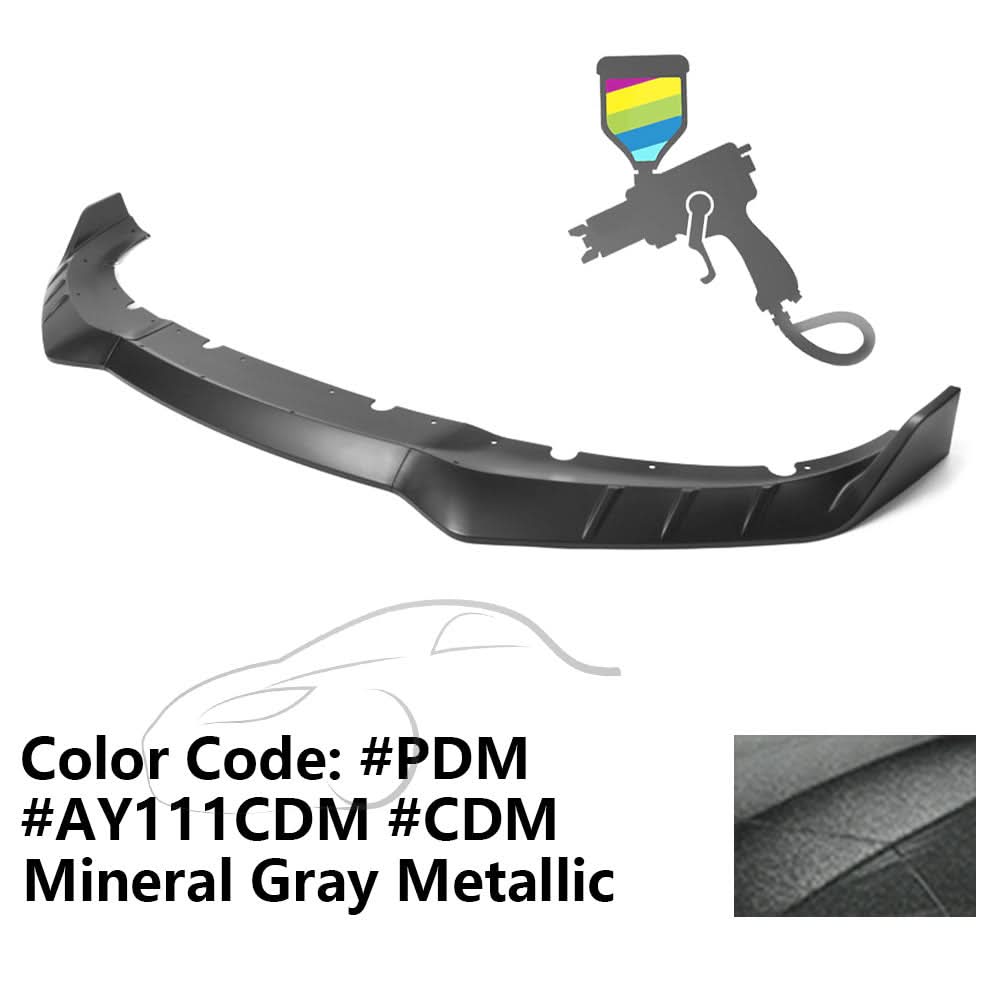 2015-2023 Dodge Charger IKON V3 Style Front Bumper Lip ABS