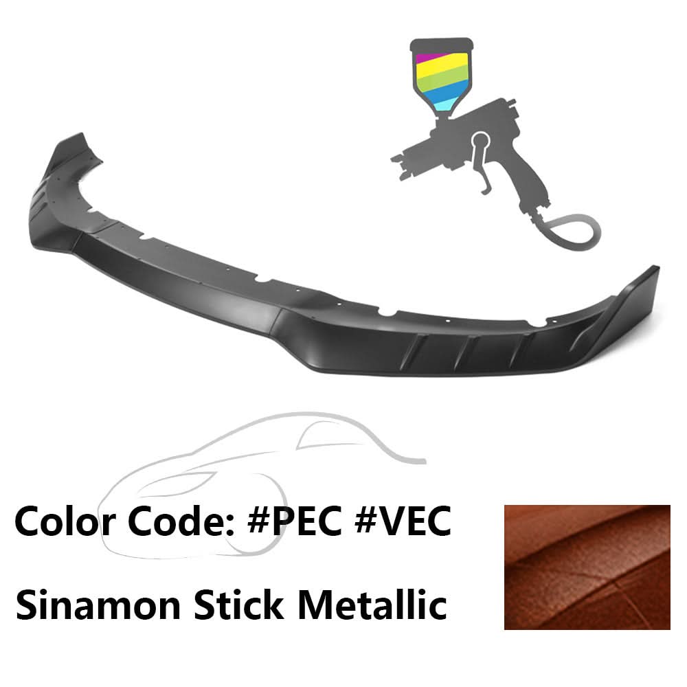 2015-2023 Dodge Charger IKON V3 Style Front Bumper Lip ABS