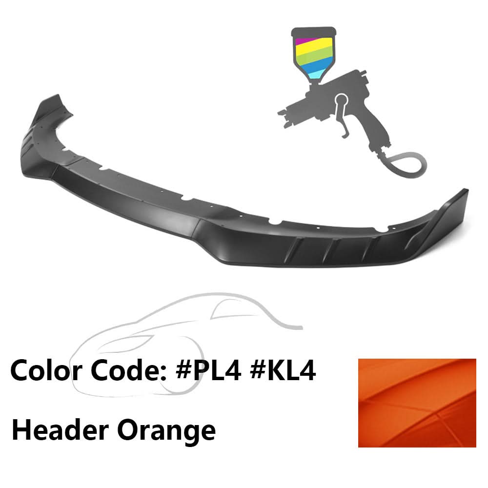 2015-2023 Dodge Charger IKON V3 Style Front Bumper Lip ABS