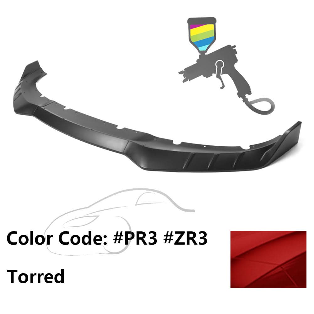 2015-2023 Dodge Charger IKON V3 Style Front Bumper Lip ABS