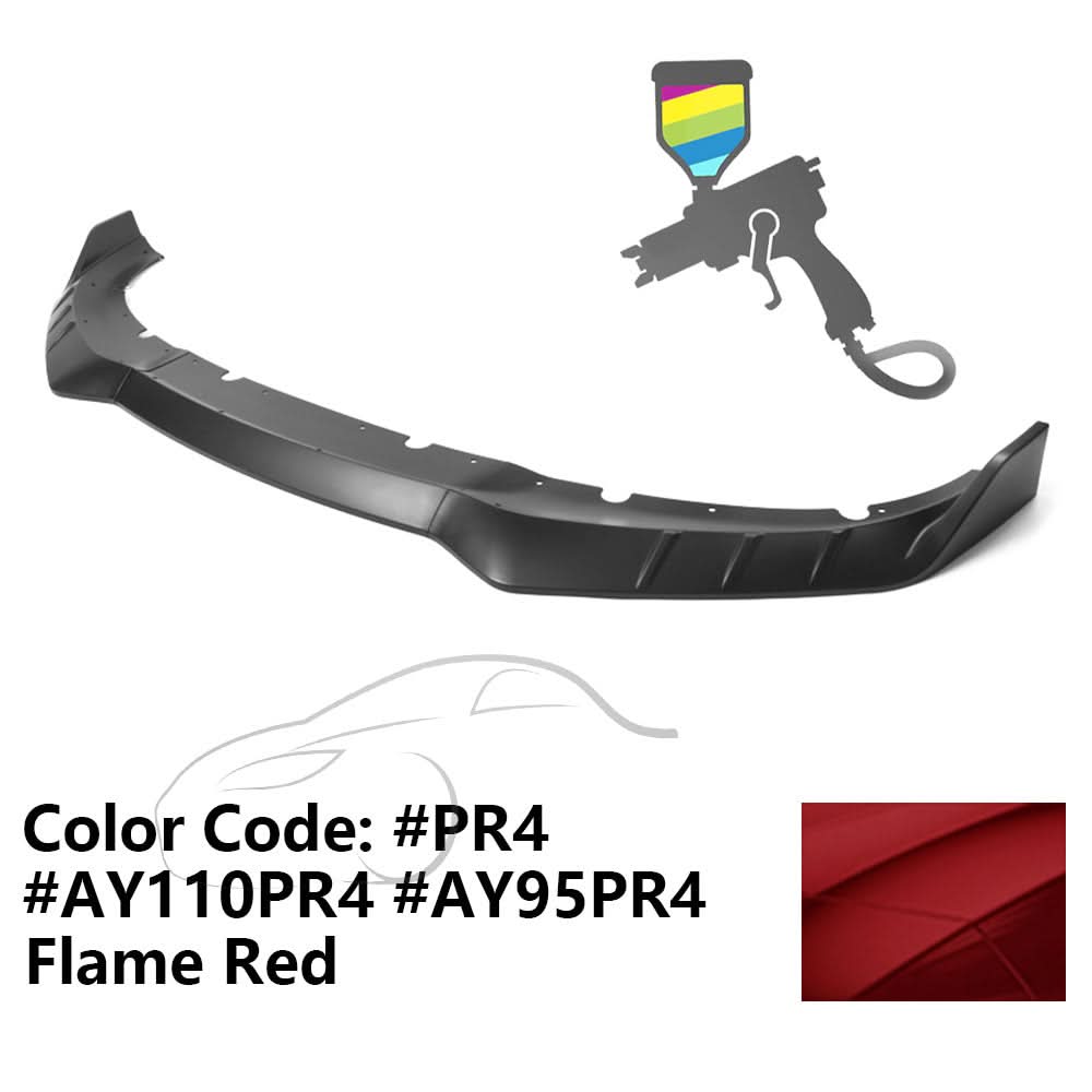2015-2023 Dodge Charger IKON V3 Style Front Bumper Lip ABS